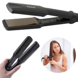 100% Original Kemei KM-329 Professional Hair Straighteners Flat Iron Straightening Hair Styling Tools Beauty Care EU Plug 35W - Black