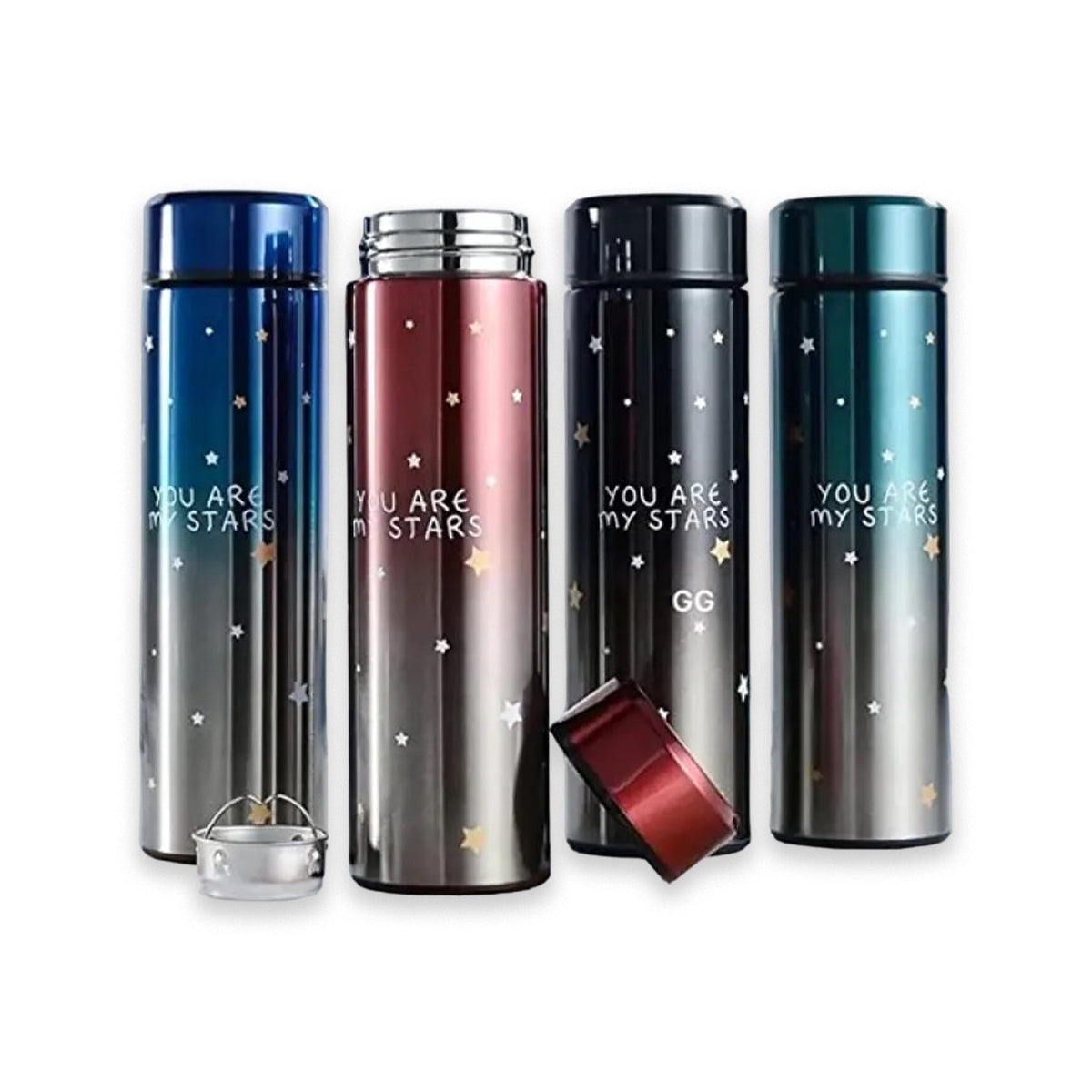 Stainless Steel Hot &cool Temperature Water Bottle