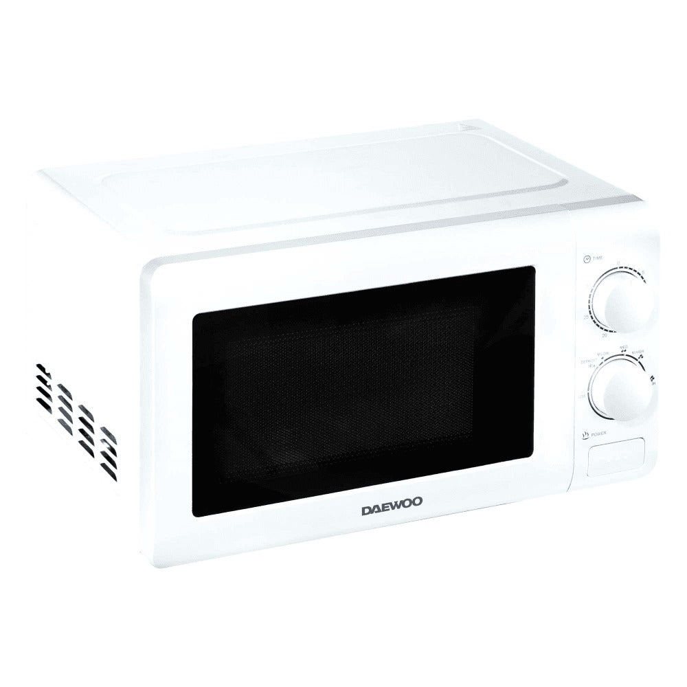 20L White Manual 800W Microwave 800W power